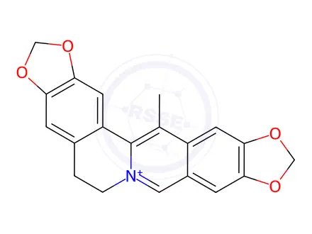 Chemical structure of Worenine chloride