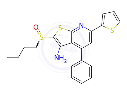 Chemical structure of SW033291