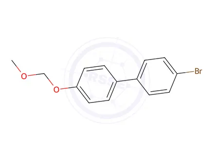 Chemical structure of 4-Bromo-4'-(methoxymethoxy)-1,1'-biphenyl