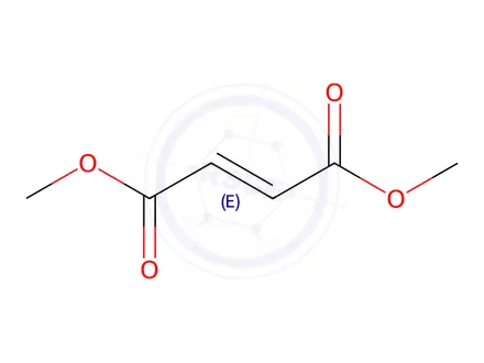 Chemical structure of Dimethyl Fumarate