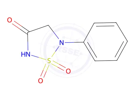 Chemical structure of 5-Phenyl-1,2,5-thiadiazolidin-3-one 1,1-Dioxide