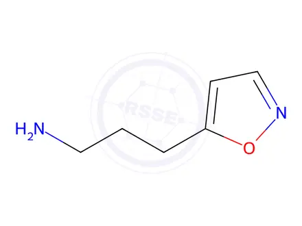 Chemical structure of 3-(Isoxazol-5-yl)propan-1-amine