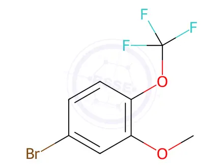 Chemical structure of 5-Bromo-2-(trifluoromethoxy)anisole