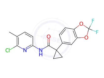 Chemical structure of Lumacaftor Impurity 276
