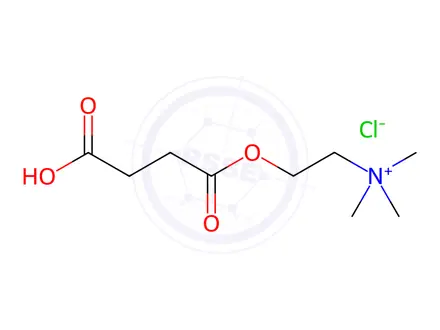 Chemical structure of Succinyl Monocholine Chloride