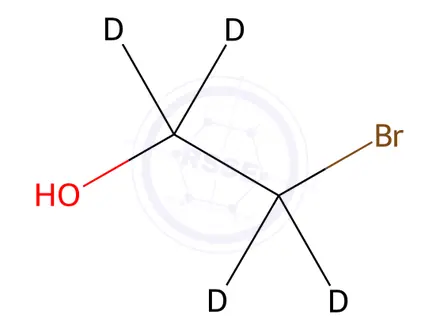Chemical structure of Bromoethanol-d4