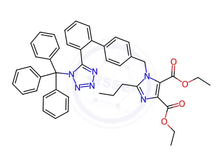 Chemical structure of Olmesartan Impurity F