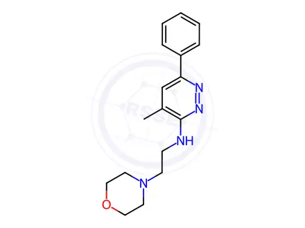 Chemical structure of Minaprine dihydrochloride