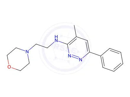 Chemical structure of Minaprine dihydrochloride