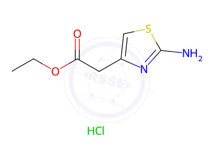 Chemical structure of Ethyl 2-(2-aminothiazol-4-yl)acetate Hydrochloride
