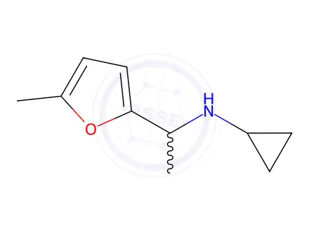 Chemical structure of n-(1-(5-Methylfuran-2-yl)ethyl)cyclopropanamine
