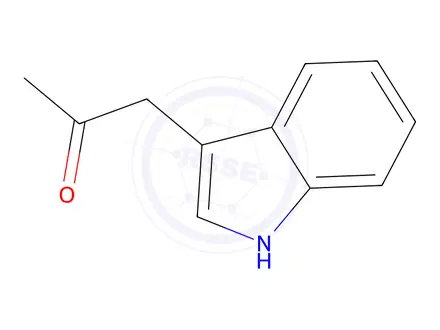 Chemical structure of Indole-3-acetone