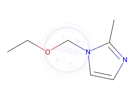 Chemical structure of 1-(ethoxymethyl)-2-methyl-1H-imidazole