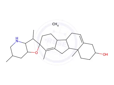 Chemical structure of Cyclopamine tartrate