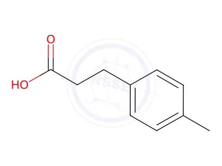 Chemical structure of 3-p-Tolyl-propionic acid