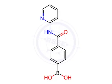 Chemical structure of (4-(Pyridin-2-ylcarbamoyl)phenyl)boronic acid