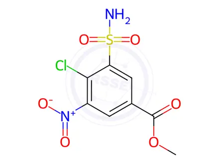 Chemical structure of Bumetanide Impurity 147