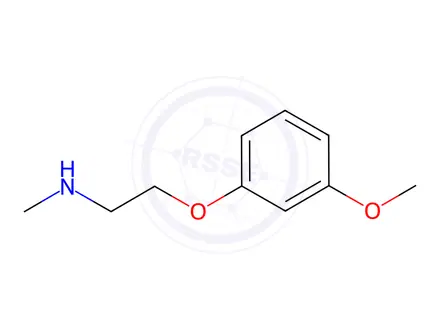 Chemical structure of 2-(3-Methoxyphenoxy)-N-methylethanamine