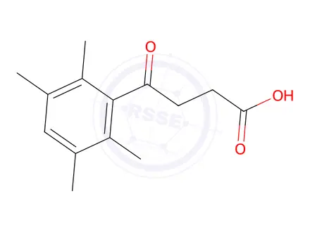 Chemical structure of 4-(2,3,5,6-TETRAMETHYLPHENYL)-4-OXOBUTYRIC ACID