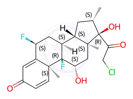 Chemical structure of Ulobetasol