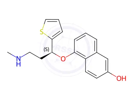 Chemical structure of Duloxetine Hydrochloride Impurity 29