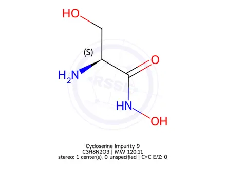 Chemical structure of Cycloserine Impurity 9