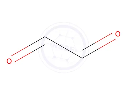 Chemical structure of Glyoxal