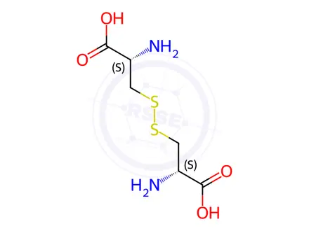 Chemical structure of D-Cystine