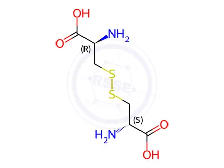 Chemical structure of Acetylcysteine Impurity 198