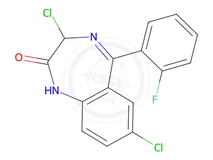 Chemical structure of Midazolam Impurity 45