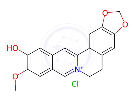 Chemical structure of Berberine Impurity 24 Chloride