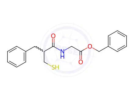 Chemical structure of Racecadotril EP Impurity G