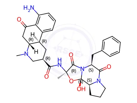 Chemical structure of Ergotamine Tartrate Impurity 16