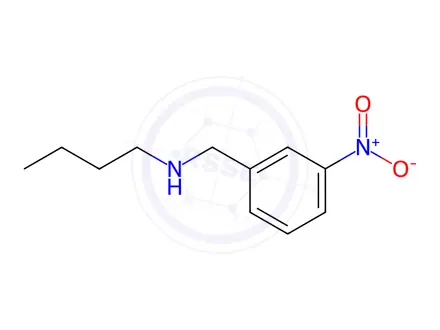 Chemical structure of n-(3-Nitrobenzyl)butan-1-amine