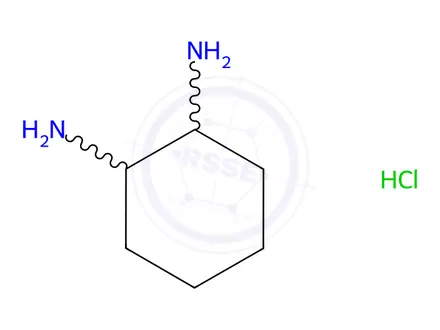Chemical structure of (R,R)-(-)-1,2-DIAMINOCYCLOHEXANE HYDROCHLORIDE
