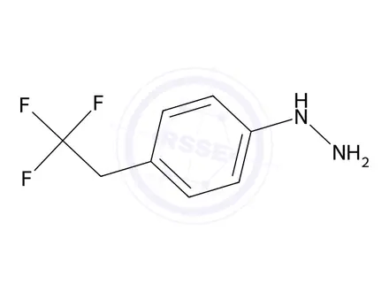 Chemical structure of (4-(2,2,2-Trifluoroethyl)phenyl)hydrazine