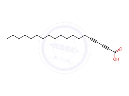 Chemical structure of 2,4-Nonadecadiynoic Acid