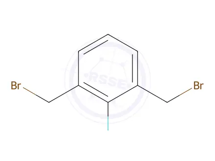 Chemical structure of 2,6-Bis(Bromomethyl)fluorobenzene