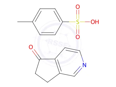 Chemical structure of 6,7-Dihydro-5H-cyclopenta[c]pyridin-5-one 4-methylbenzenesulfonate