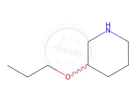 Chemical structure of 3-Propoxy-piperidine