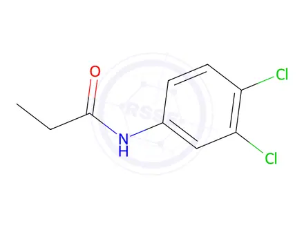 Chemical structure of Propanil