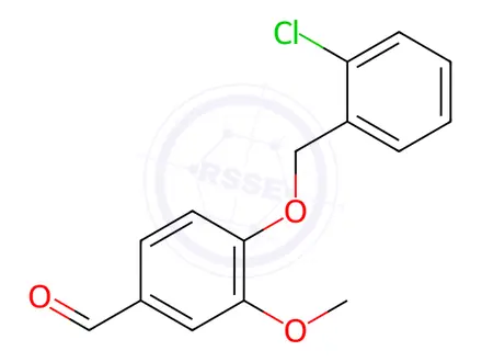 Chemical structure of 4-[(2-CHLOROBENZYL)OXY]-3-METHOXYBENZALDEHYDE