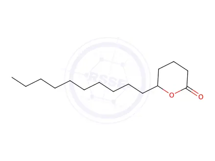 Chemical structure of 6-Decyltetrahydro-2H-pyran-2-one