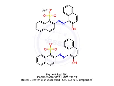 Chemical structure of Red 12