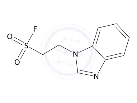 Chemical structure of 2-(1h-1,3-Benzodiazol-1-yl)ethane-1-sulfonyl fluoride