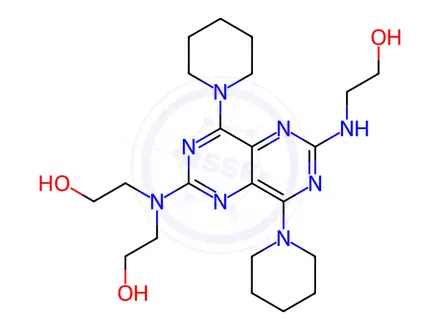 Chemical structure of Dipyridamole EP Impurity D