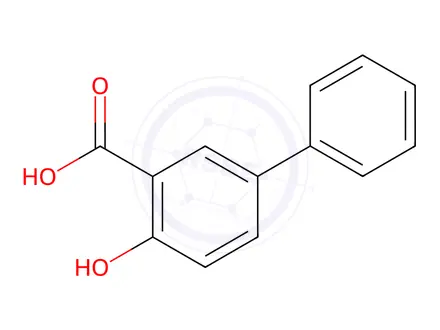 Chemical structure of 4-Hydroxy-[1,1'-biphenyl]-3-carboxylic acid