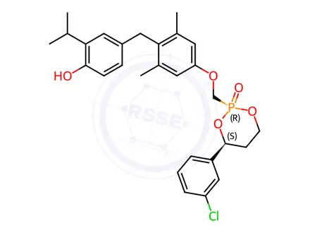 Chemical structure of MB-07811