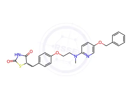 Chemical structure of Rosiglitazone Impurity 10