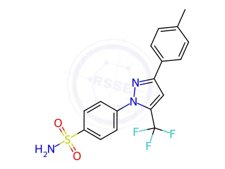Chemical structure of Celecoxib Impurity 9